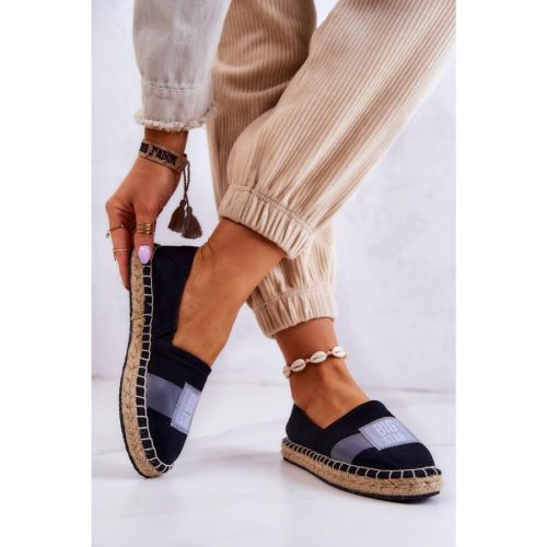 Women's Slip-On Espadrilles Big Star JJ274963 Black