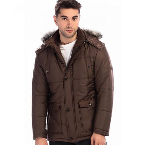 M8635 DEWBERRY MEN's COAT-COFFEE