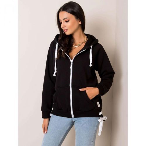 Black zip up hoodie