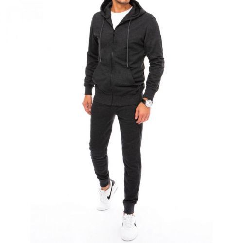 Dark gray men's tracksuit Dstreet AX0536