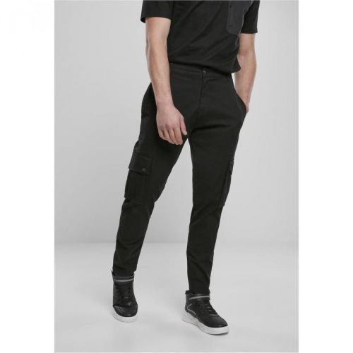 Tapered Cargo Pants Black