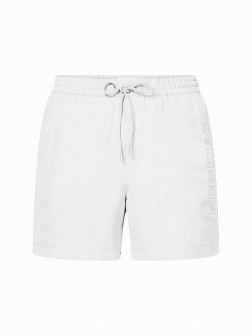 Pánske kúpacie kraťasy KM00718 YCD biele - Calvin Klein M biela