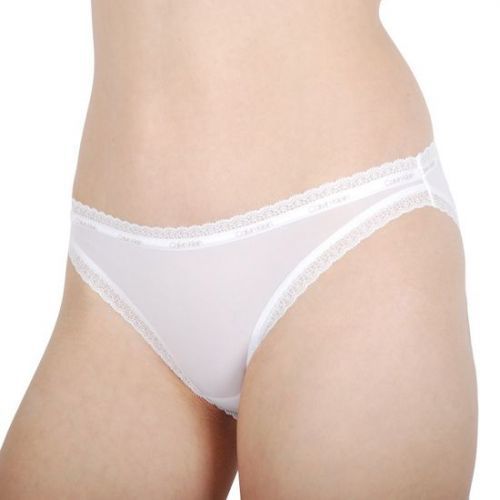 Dámske nohavičky QD3766E 100 biela - Calvin Klein L biela