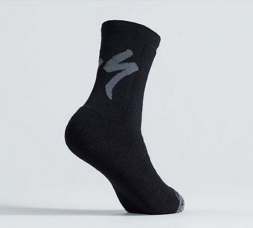 Specialized Merino Deep Winter Tall Logo Socks S