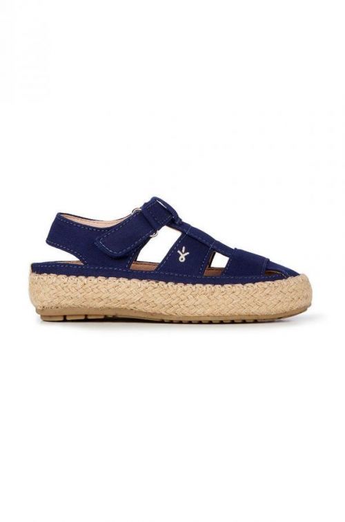 Detské espadrilky Emu Australia Cove tmavomodrá farba