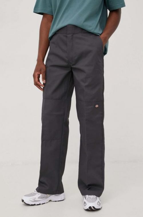 Nohavice Dickies pánske, šedá farba, rovné