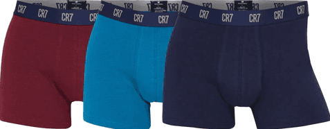 CR7 Boxer Basic Trunk 3 Pack M