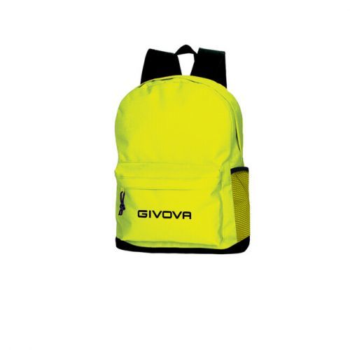 ZAINO SCUOLA GIALLO FLUO Tg. UNICA