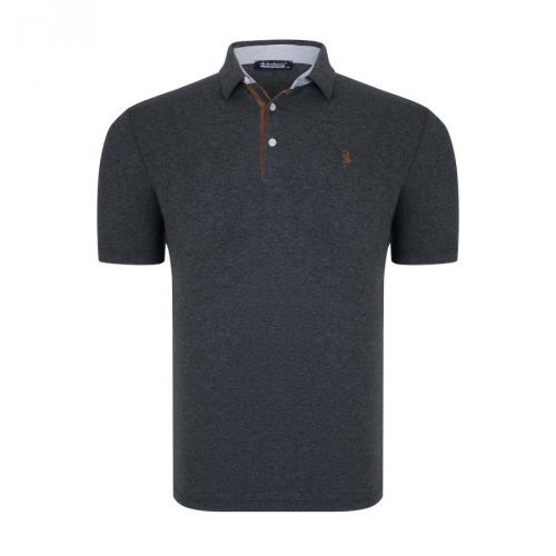 T8582 DEWBERRY MEN'S T-SHIRT-DARK ANTHRACITIS