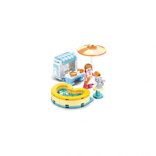 Stavebnica Sluban Girls Dream Mačacie salón M38-B0970C