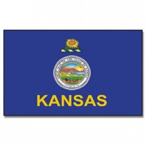 Vlajka Promex Kansas (USA) 150 x 90 cm