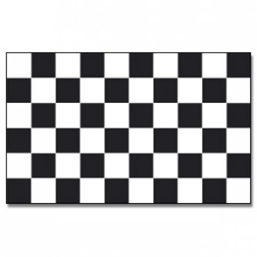 Vlajka Racing 30 x 45 cm na tyčke