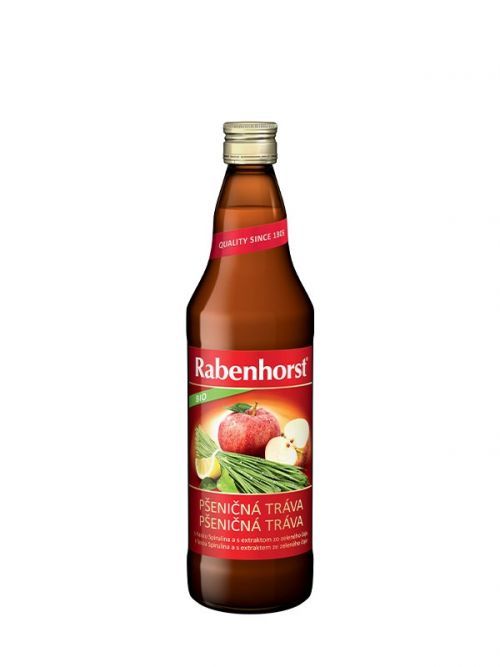 Zelená pšenica koktejl BIO RABENHORST 750 ml