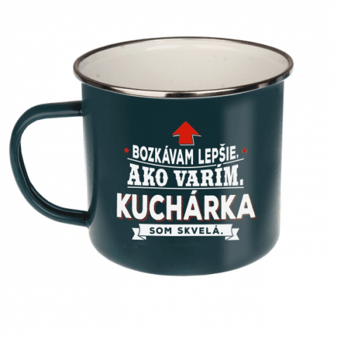 Plechový hrnček 