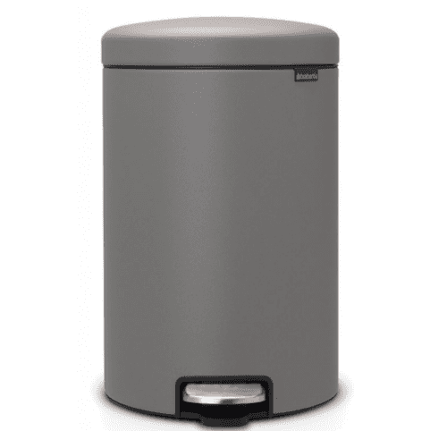 pedálový odpadkový kôš NEWICON Brabantia 20 l minerálne šedý