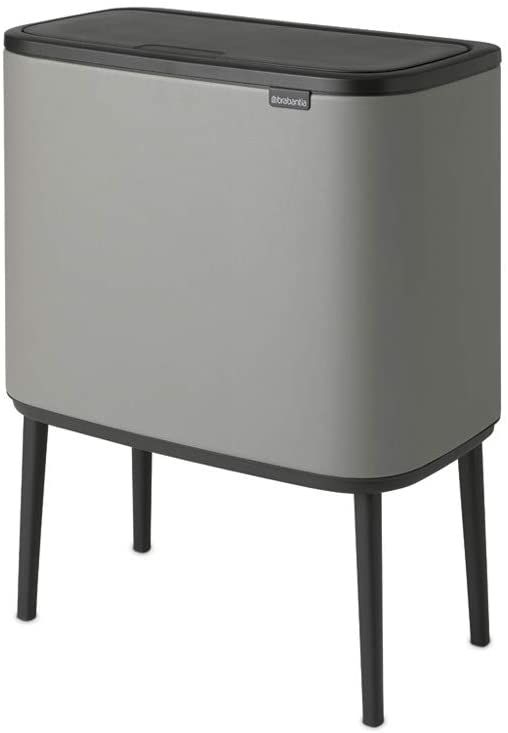 dotykový odpadkový kôš BO TOUCH BIN Brabantia 3 x 11 l minerálne šedý