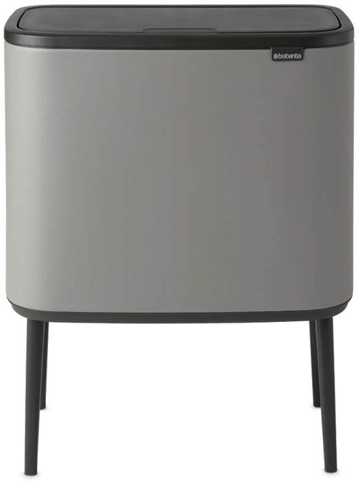 dotykový odpadkový kôš BO TOUCH BIN Brabantia 11 + 23 l minerálne šedý