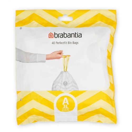 Sáčky do odpadkového koša A PERFECTFIT Brabantia 3 l, 40 ks
