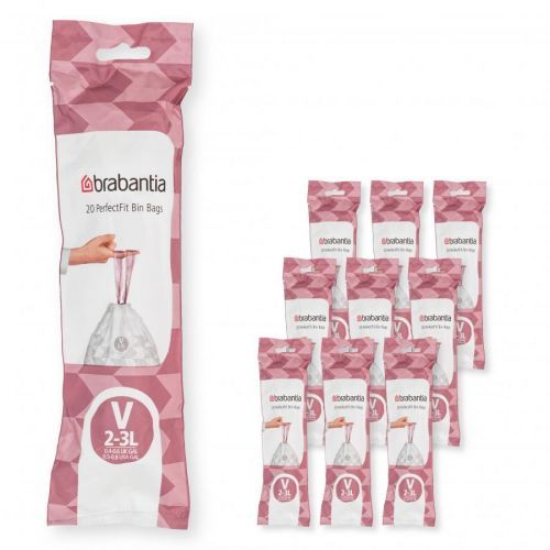 Sáčky do odpadkového koša V PERFECTFIT Brabantia 3 l, 200 ks