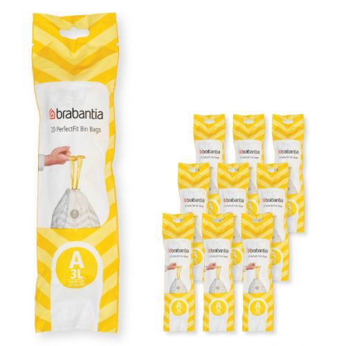 Sáčky do odpadkového koša A PERFECTFIT Brabantia 3 l, 200 ks