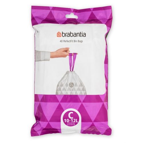 Sáčky do odpadkového koša C PERFECTFIT Brabantia 10-12 l, 40 ks