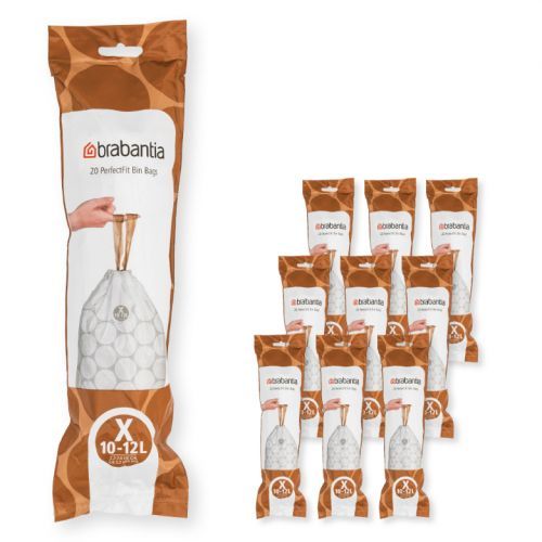 Sáčky do odpadkového koša X PERFECTFIT Brabantia 10-12 l, 200 ks