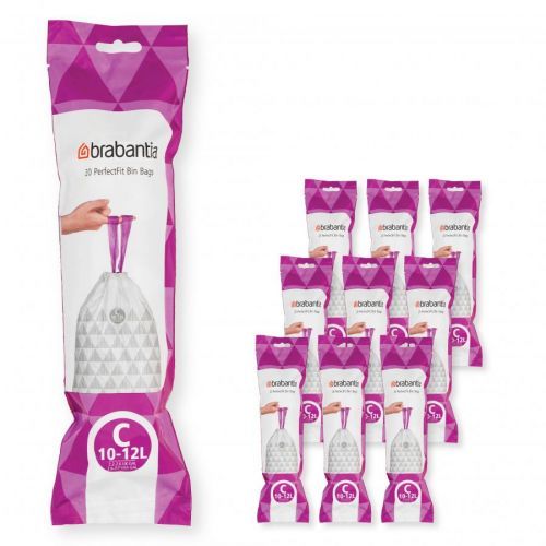 Sáčky do odpadkového koša C PERFECTFIT Brabantia 10-12 l, 200 ks