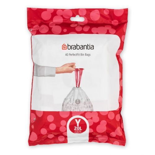 Sáčky do odpadkového koša Y PERFECTFIT Brabantia 20 l, 40 ks