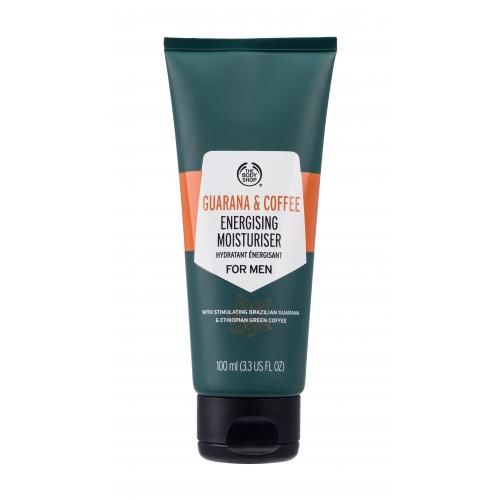 The Body Shop Guarana & Coffee Energising Moisturiser 100 ml pleťový gél pre mužov na zmiešanú pleť; na unavenú pleť; na dehydratovanu pleť