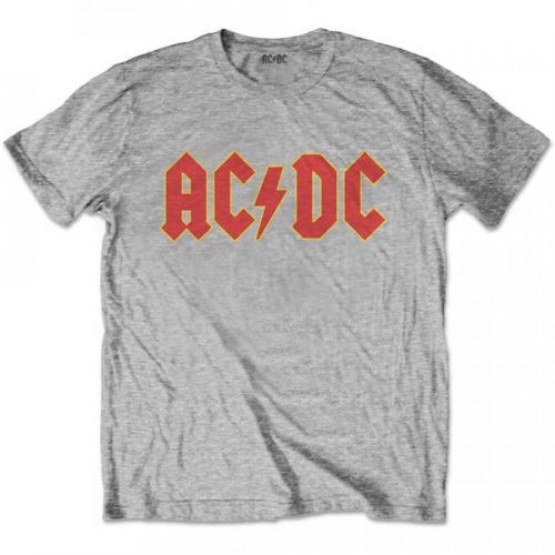 AC/DC tričko Logo Šedá 12-14 rokov