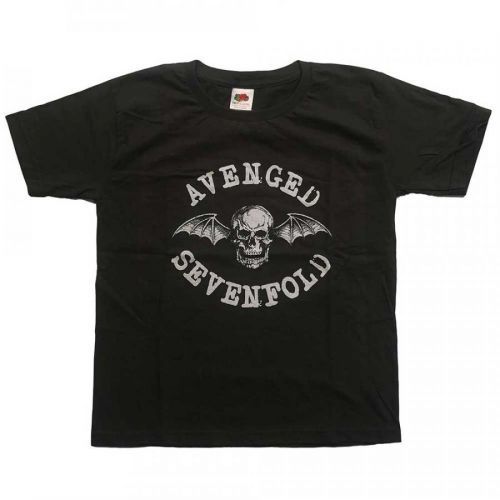 Avenged Sevenfold A7X tričko Classic Deathbat Šedá 12-14 rokov