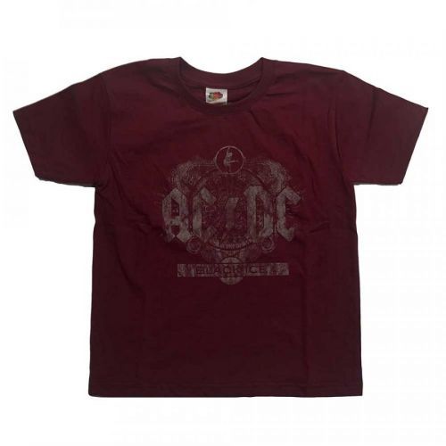 AC/DC tričko Black Ice Červená 12-14 rokov