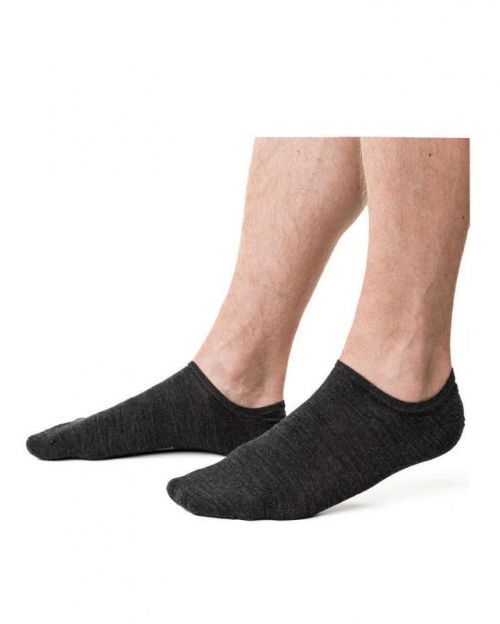 Pánske ponožky Steven art.130 Natural Merino Wool 41-4640 čierna 44-46