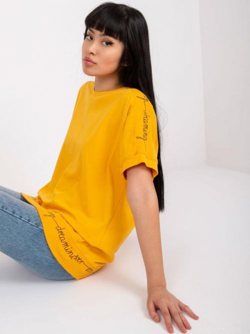 Blúzka-RV-BZ-7647.62P-svetlo oranžová S / M