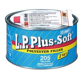 HB BODY L.P. PLUS - Dvojzložkový tmel na kovové a drevené povrchy béžová 1,8 kg