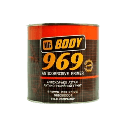 HB BODY 969 - Jednozložková základná farba na kov a drevo červenohnedá 5 kg