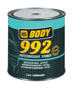 HB BODY 992 - Jednozložková antikorózna základná farba šedá 400 ml
