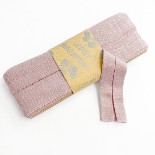 Lemovacia guma viskóza - 3 m washed pink