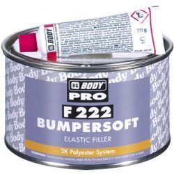 HB BODY F222 - Dvojzložkový tmel na plastové povrchy čierna 1 kg