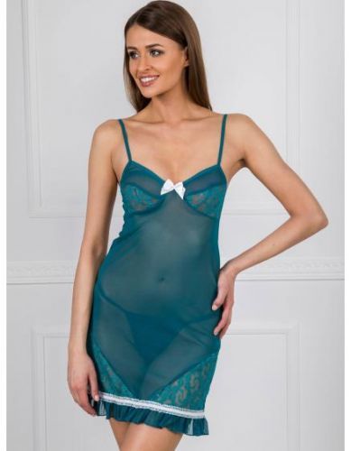 Dámska súprava na spanie CHANTAL modrá