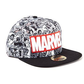 Marvel Classic Red and White Logo – šiltovka