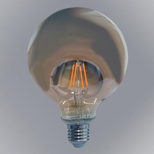 ŽIAROVKA FL G125 4W / 350LM E27 230V 2200K ZLATÁ