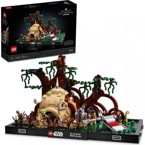 LEGO® Star Wars™ 75330 Jediský tréning na planéte Dagobah™ – dioráma