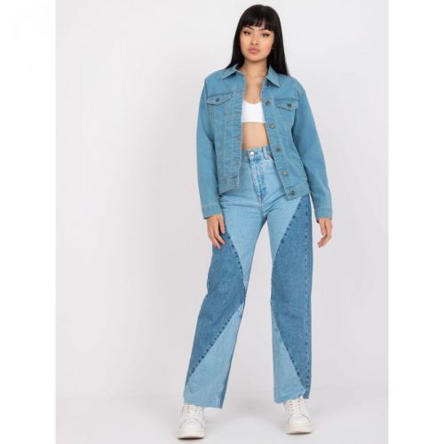 Light blue classic denim jacket from RUE PARIS