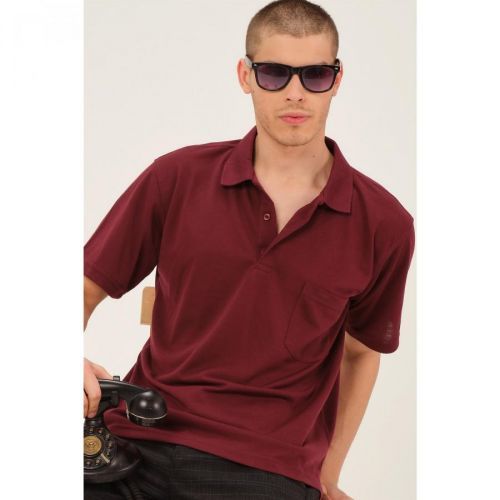 T0063 DEWBERRY MEN'S T-SHIRT-BURGUNDY