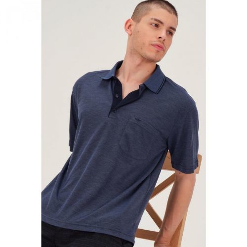 T0064 DEWBERRY MEN'S T-SHIRT-INDIGO