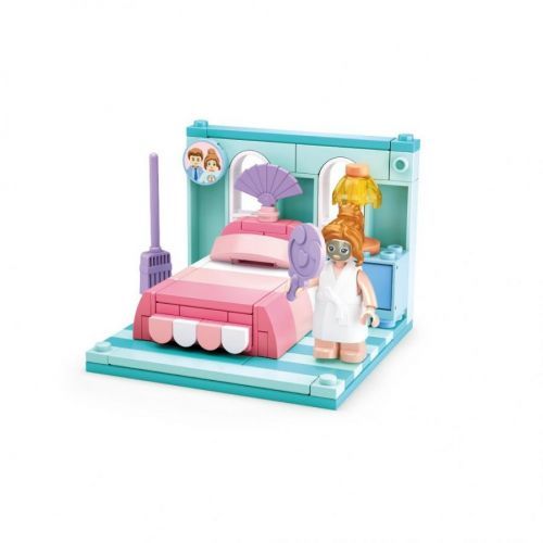 Stavebnice Sluban Mini Handcraft Spálňa M38-B0757F