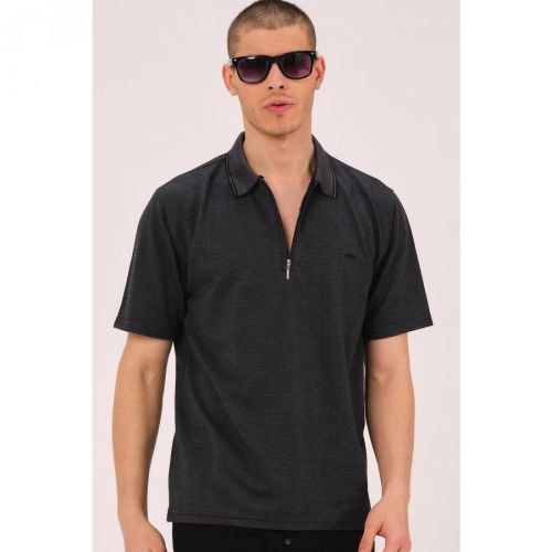 T0736 DEWBERRY MEN'S T-SHIRT-BLACK