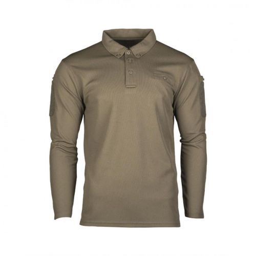 Polokošeľa Mil-Tec Long Quick Dry - olivová, XXL