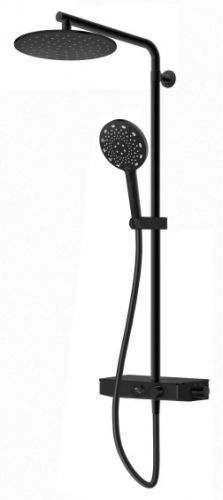 Teorema Select Design - Sprchová súprava s termostatom, Matná čierna 15261BB-T01